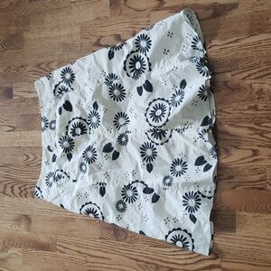 (8) GAP Floral Midi Skirt